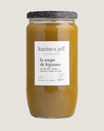 Groentesoep - met broccoli, wortelen, prei, pompoen en oregano