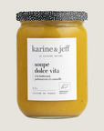 Dolce Vita-soep - met butternut, pompoen en kaneel