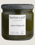 Puree van spinazie