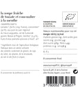 La soupe fraîche de tomate et concombre à la menthe