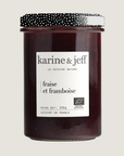 Confiture de fraise et framboise