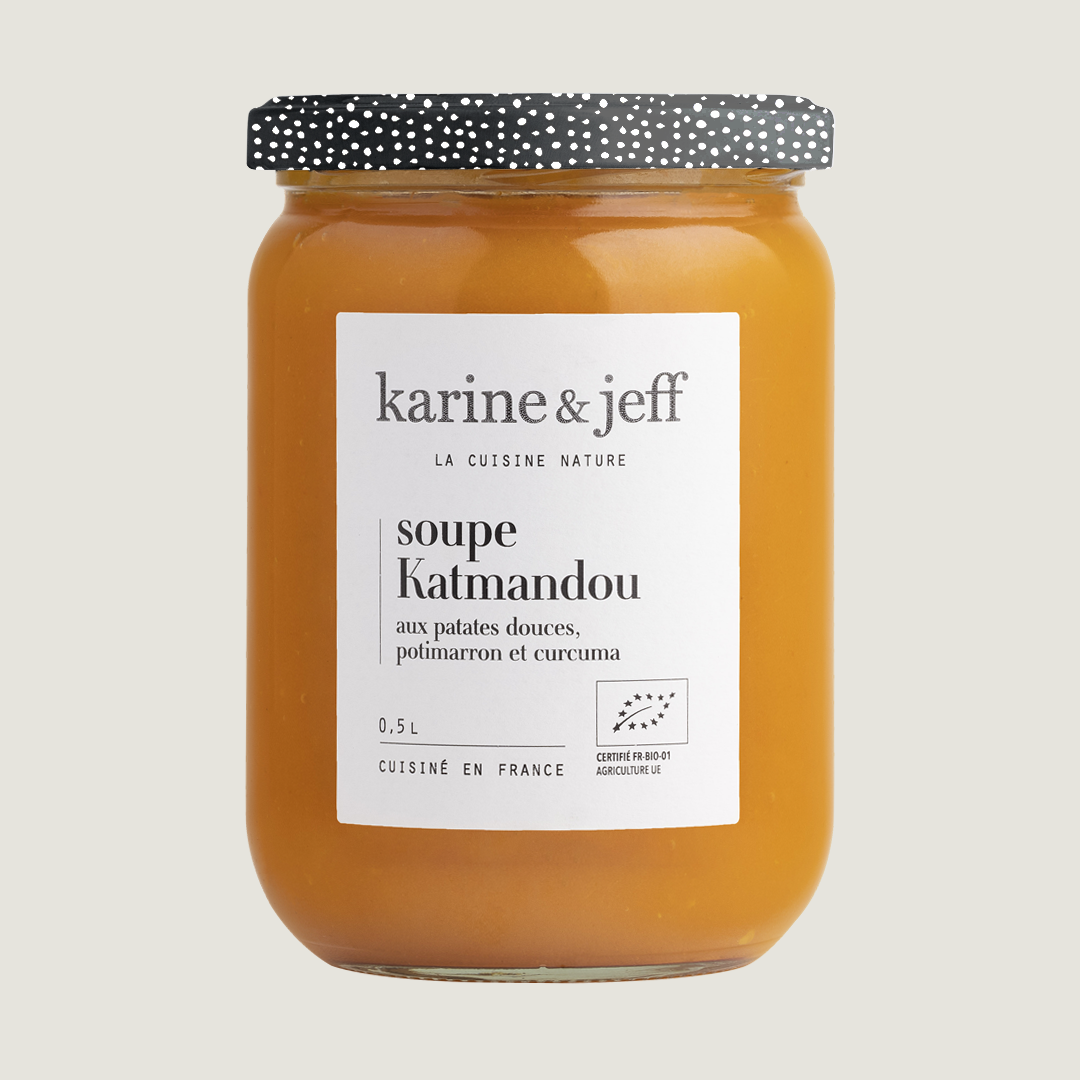 Soupe Katmandou - aux patates douces, potimarron et curcuma