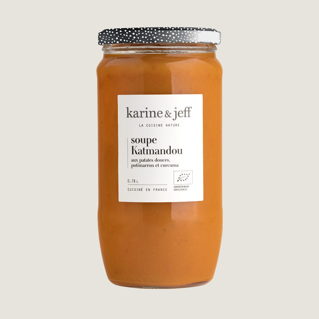 Soupe Katmandou - aux patates douces, potimarron et curcuma