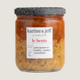 Kleine spelt- en linzen/gekarameliseerde wortelen