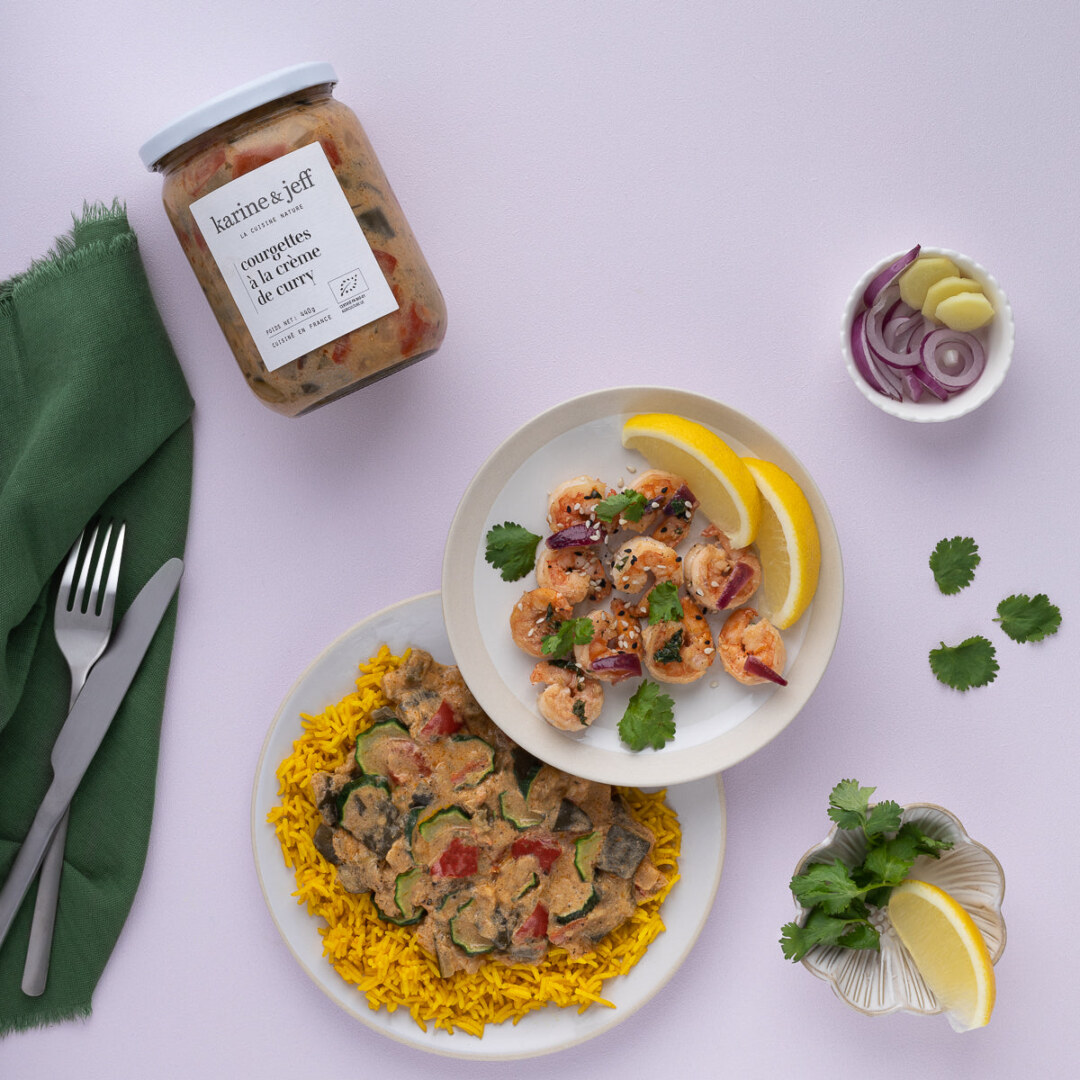 Zucchini in Currycreme (2)