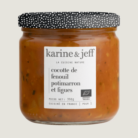 Cocotte de fenouil, potimarron et figues