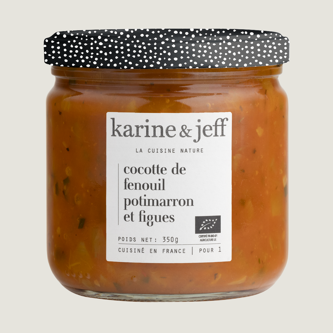 Cocotte de fenouil, potimarron et figues