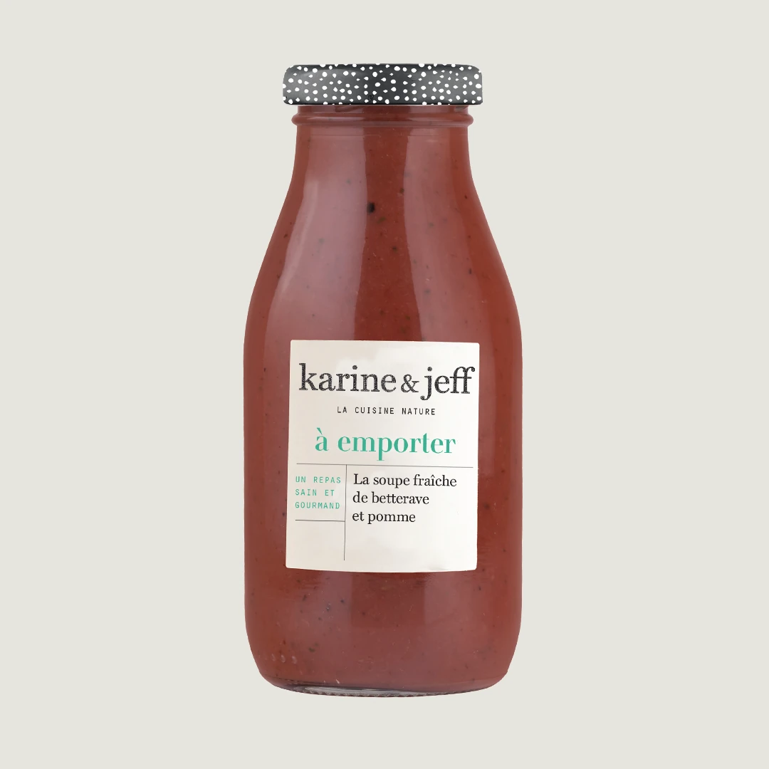 La soupe fraîche de betterave et pomme (2)