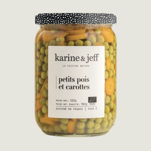 Petits pois et carottes