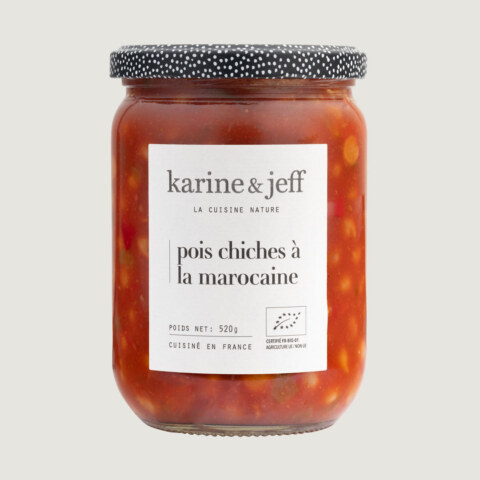 Pois chiches à la marocaine 520g