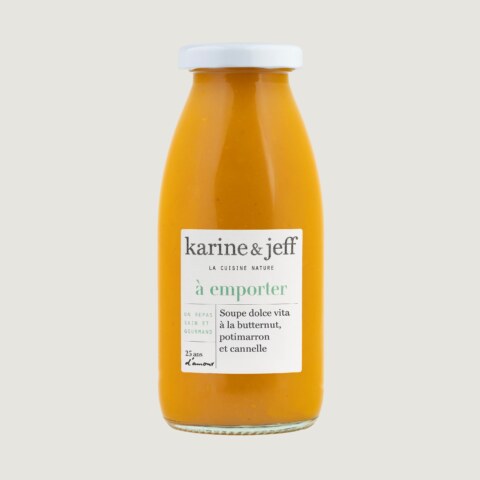Soupe Dolce Vita - à la butternut, potimarron et cannelle 1/4L